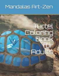 Cover image for Turtel Coloring Book for Adults