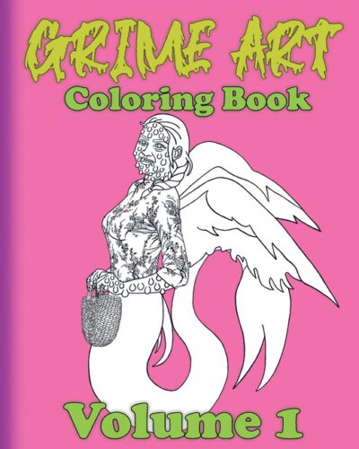 Cover image for Grime Art: Coloring Book