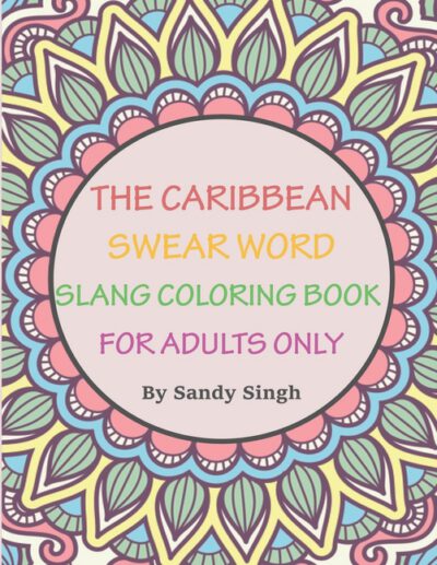 Cover image for Caribbean Slang & Swear words Coloring book for adults
