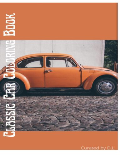Cover image for Classic Car Coloring Book