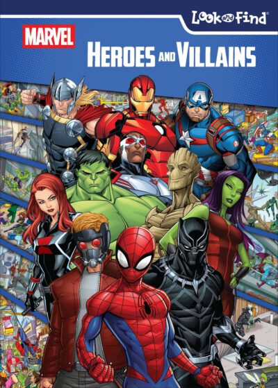Marvel Heroes and Villains: Look and Find