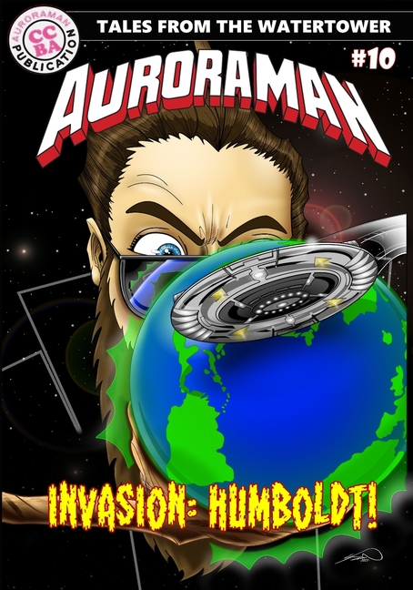 Cover image for The Adventures of Auroraman Issue 10