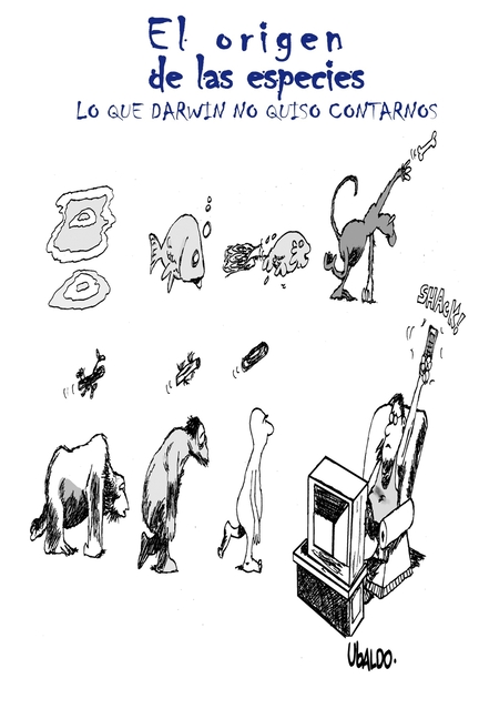 Cover image for El origen de las especies: Lo que Darwin no quiso contarnos