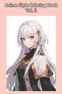 Cover image for Anime Style Coloring Book Vol.3