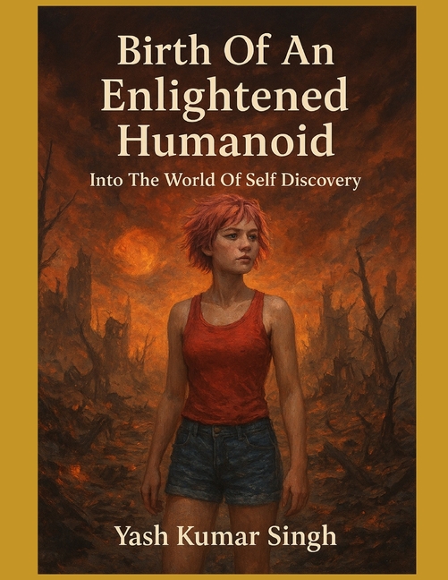 Cover image for The Birth Of An Enlightened Humanoid: Into The Fantasy Of Self - Discovery