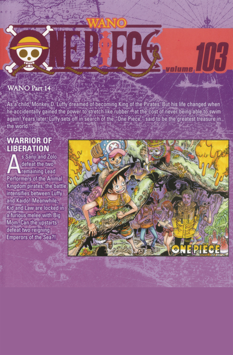Warrior of Liberation. (One Piece, Vol. 103)