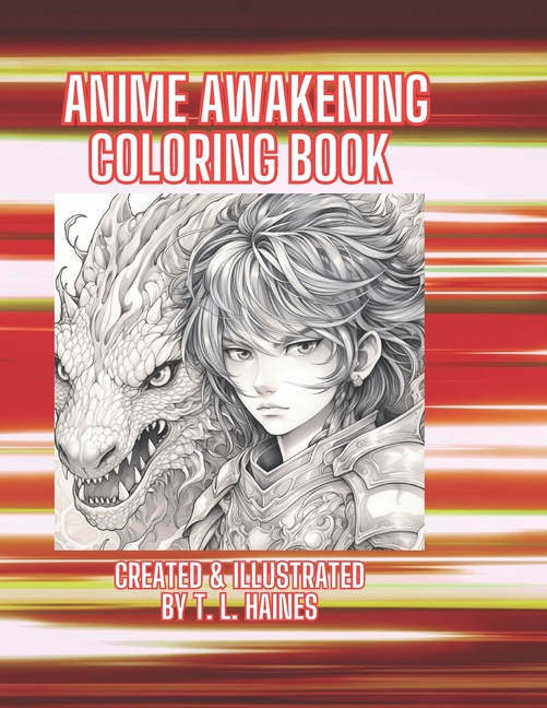 Cover image for Anime Awakening Coloring Book