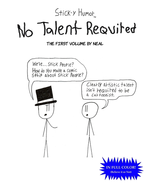 Cover image for Stick-y Humor: No Talent Required (Vol. 1)
