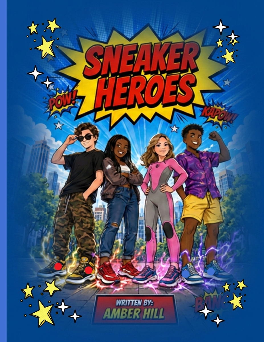 Cover image for Sneaker Heroes: The Case of the Missing Marbles
