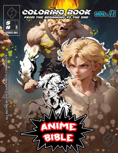 Cover image for Anime Bible From The Beginning To The End Vol. 11: Coloring book