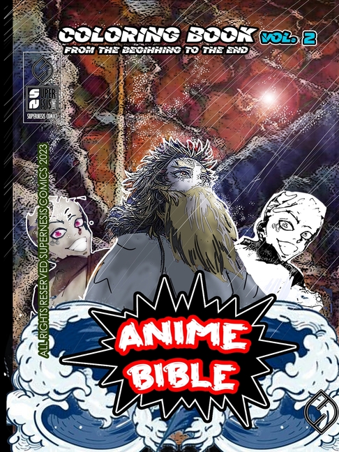 Cover image for Anime Bible From The Beginning To The End Vol. 2: Coloring book