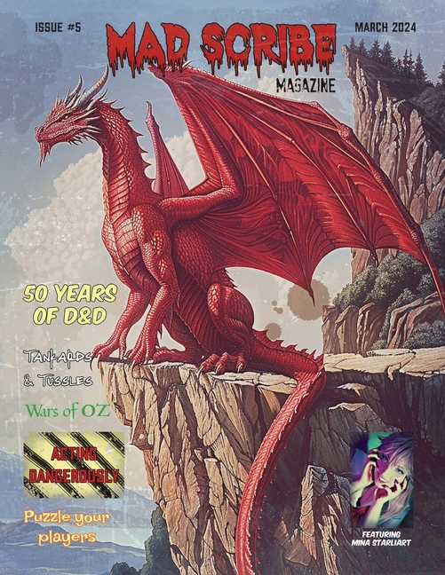 Cover image for Mad Scribe Magazine Issue #5