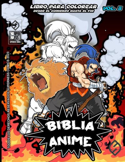 Cover image for Biblia Anime Desde El Inicio Hasta El Final Vol 5: Libro Para Colorear