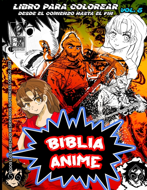 Cover image for Biblia Anime Desde El Inicio Hasta El Final Vol 6: Libro Para Colorear
