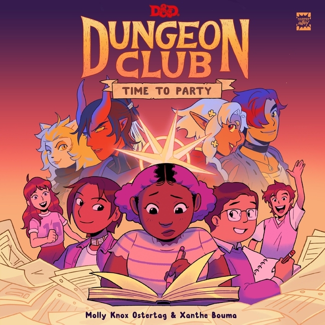 Cover image for Dungeons & Dragons: Dungeon Club: Time to Party