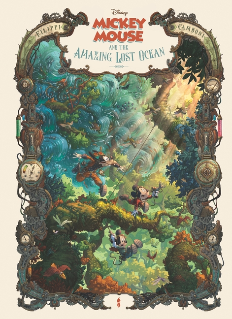 Cover image for Walt Disney's Mickey Mouse and the Amazing Lost Ocean