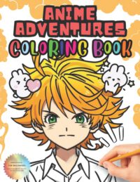 Cover image for Anime Adventures for Color: Specially designed for young artists