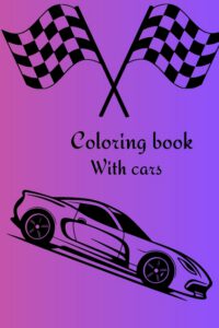 Cover image for Coloring book with cars