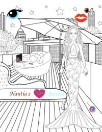 Cover image for Nautia's Secrets: Adult Coloring & Activities Erotica Novel