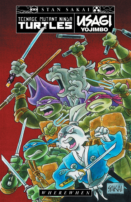 Cover image for Teenage Mutant Ninja Turtles/Usagi Yojimbo: Wherewhen