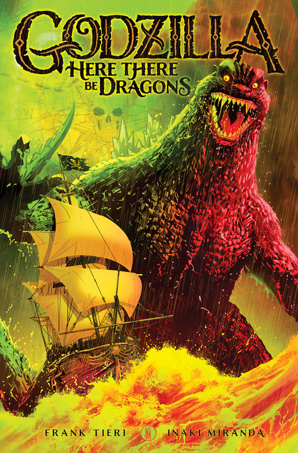 Cover image for Godzilla: Here There Be Dragons