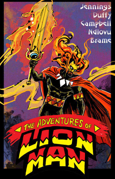 Cover image for The Adventures of Lion Man