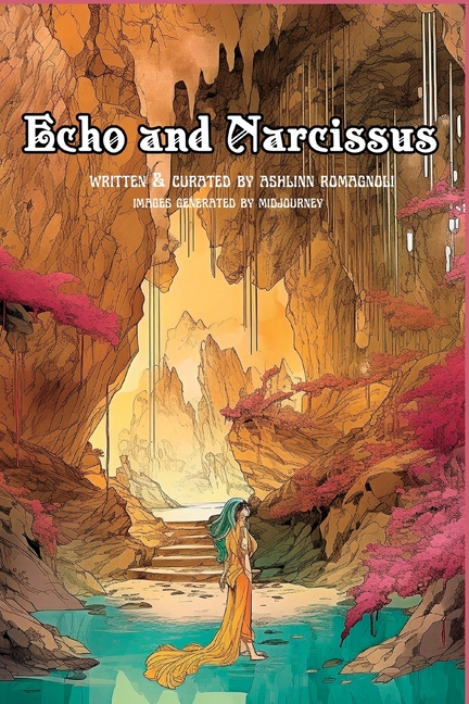 Cover image for Echo and Narcissus - A Greek Myth Graphic Novella Powered by AI